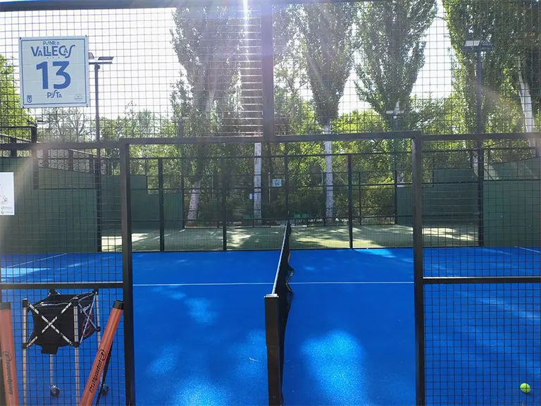 Pista de padel en El Pardo